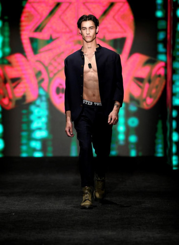 MISTER TRIPLE X + DR. MARTENS at Los Angeles Fashion Week Fall/Winter 2022