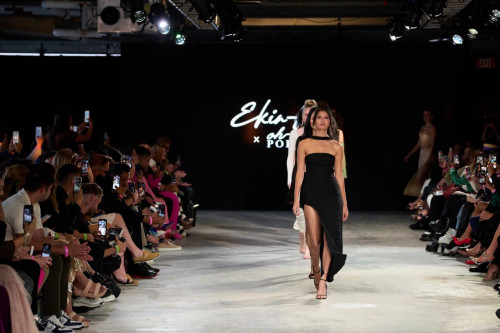 Oh Polly Present First Catwalk Show at New York Fashion Week with Ekin-Su Cülcüloğlu