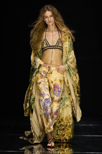 Roberto Cavalli Spring 2027 Ready-to-Wear Collection at Milan Fashion Week