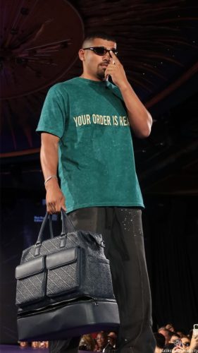 Steal Your Boyfriend's Look: Rick Ross' RR22 Mini Bags & Oversized Carryalls at NYFW