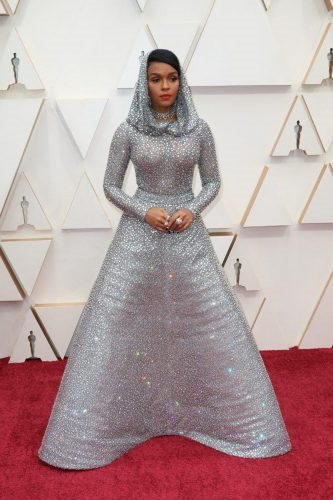 Janelle Monáe arrives on the red carpet of The 92nd Oscars® at the Dolby® Theatre in Hollywood, CA on Sunday, February 9, 2020.