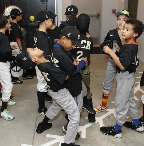 Cactus Jack at Astros Urban Youth Academy