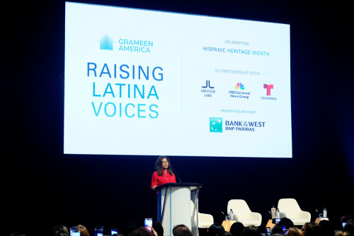 Jennifer Lopez Joins Grameen America's “Raising Latina Voices” To Kick-off Hispanic Heritage Month Presented By Bank Of The West With Support From Meta